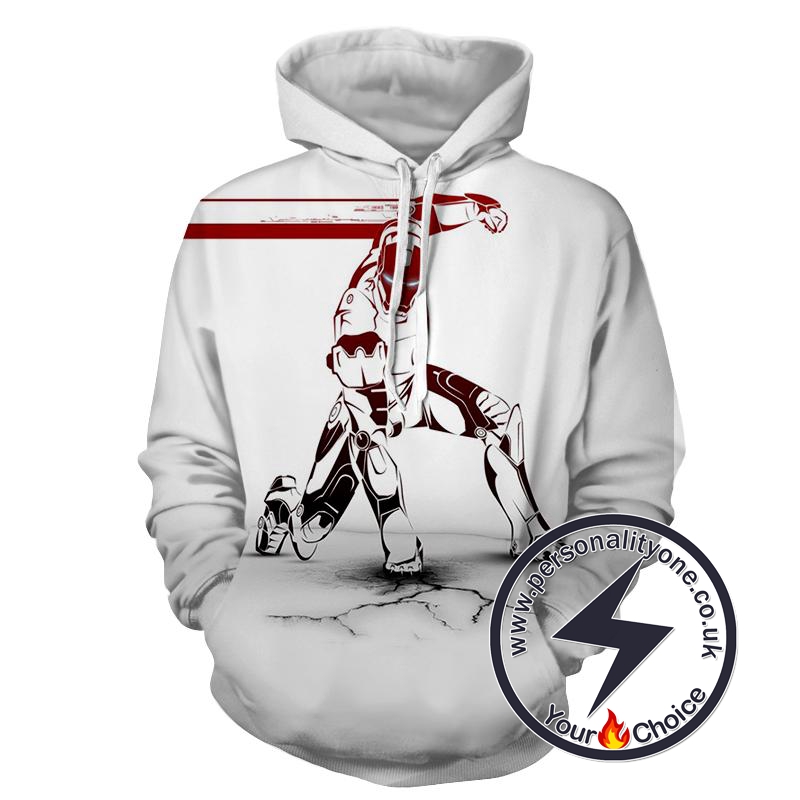 Iron Man - Iron Man 3D - Iron Man Hoodies